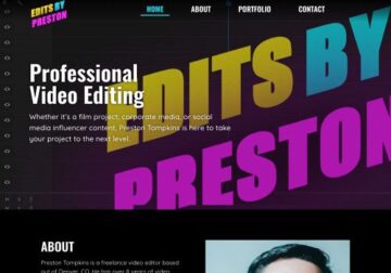 Custom WordPress Websites by Sean David Deezyn - Edits by Preston